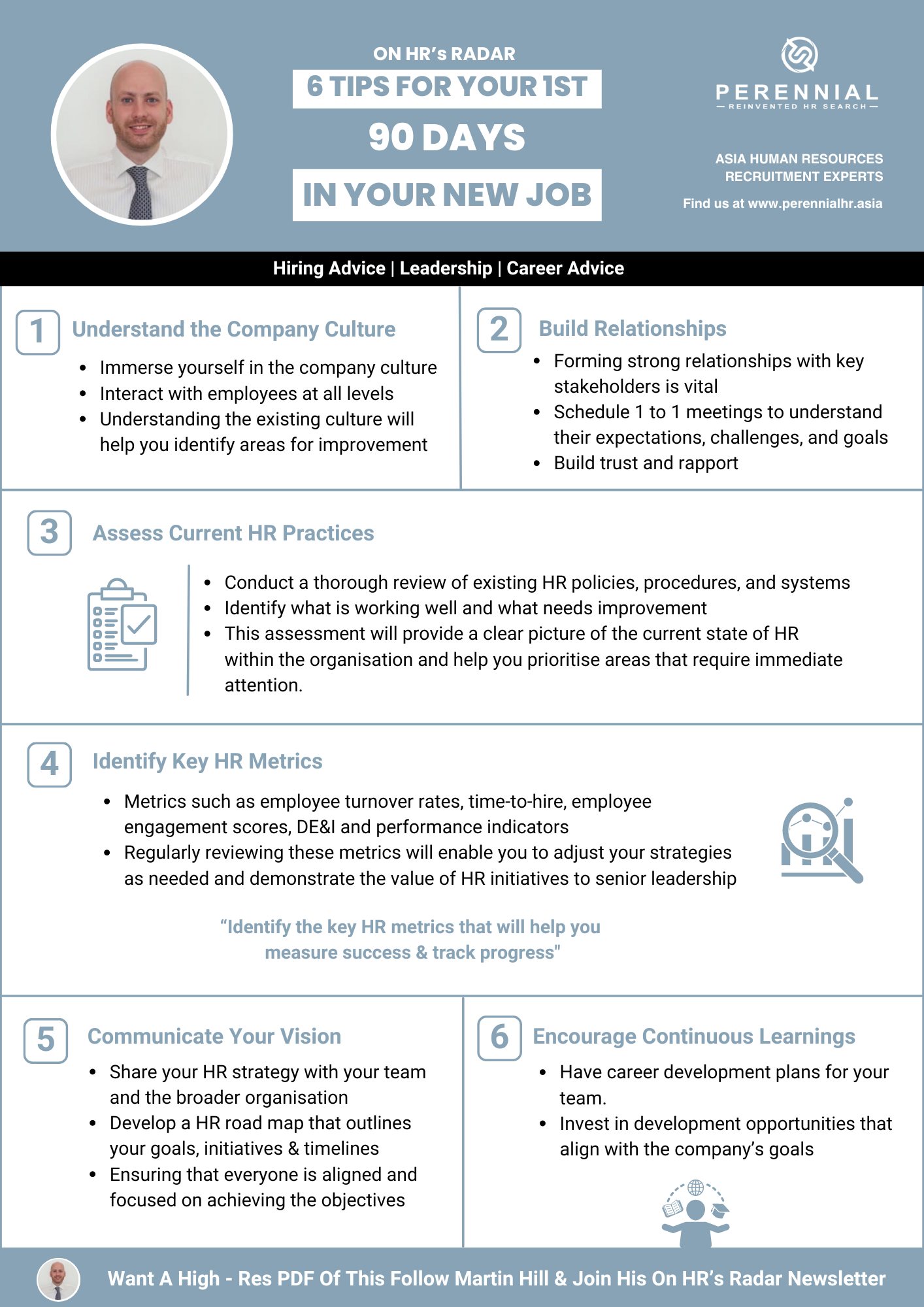 6 Tips for your first 90 days 6 Tips for your first 90 days